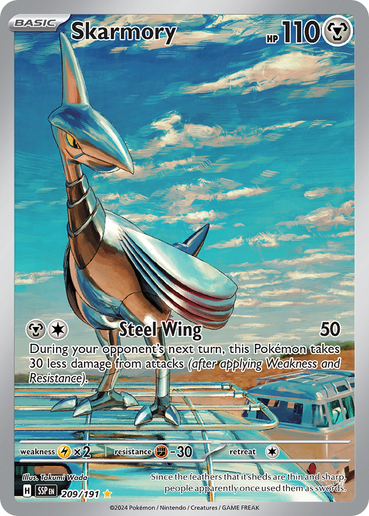 Skarmory - Surging Sparks (Illustration Rare) [SSP-209]