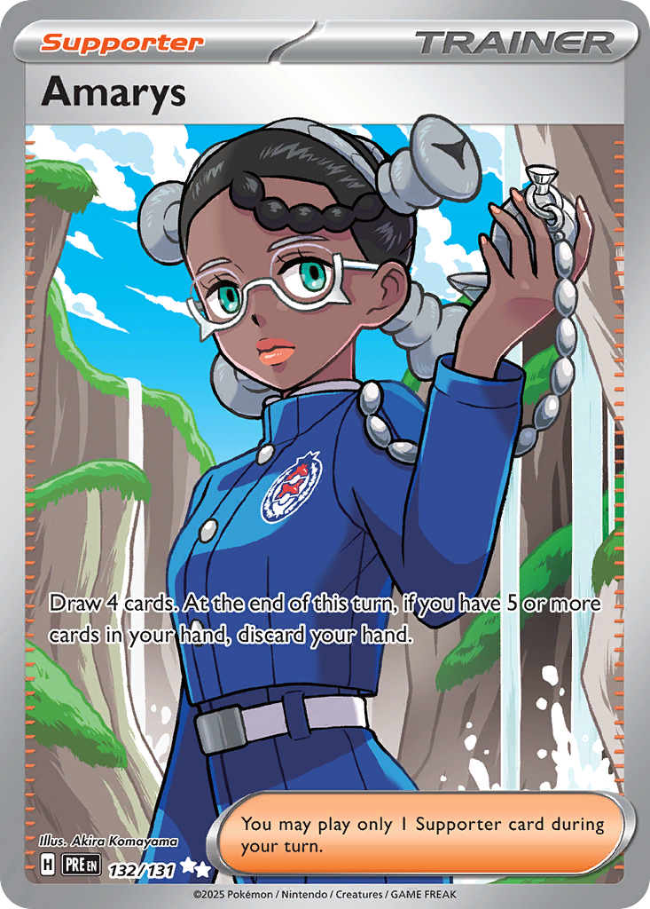 Amarys - Prismatic Evolutions (Ultra Rare) #132/131