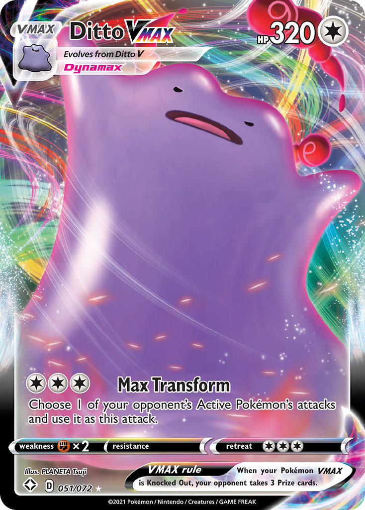 Ditto VMAX - Shining Fates (Rare Holo VMAX) [SHF-51]