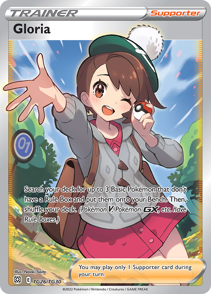 Gloria - Brilliant Stars Trainer Gallery (Ultra Rare) [BRS-TG26]