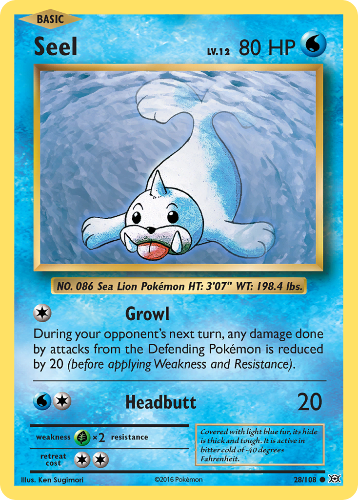 Seel - Evolutions (Common) [EVO-28]