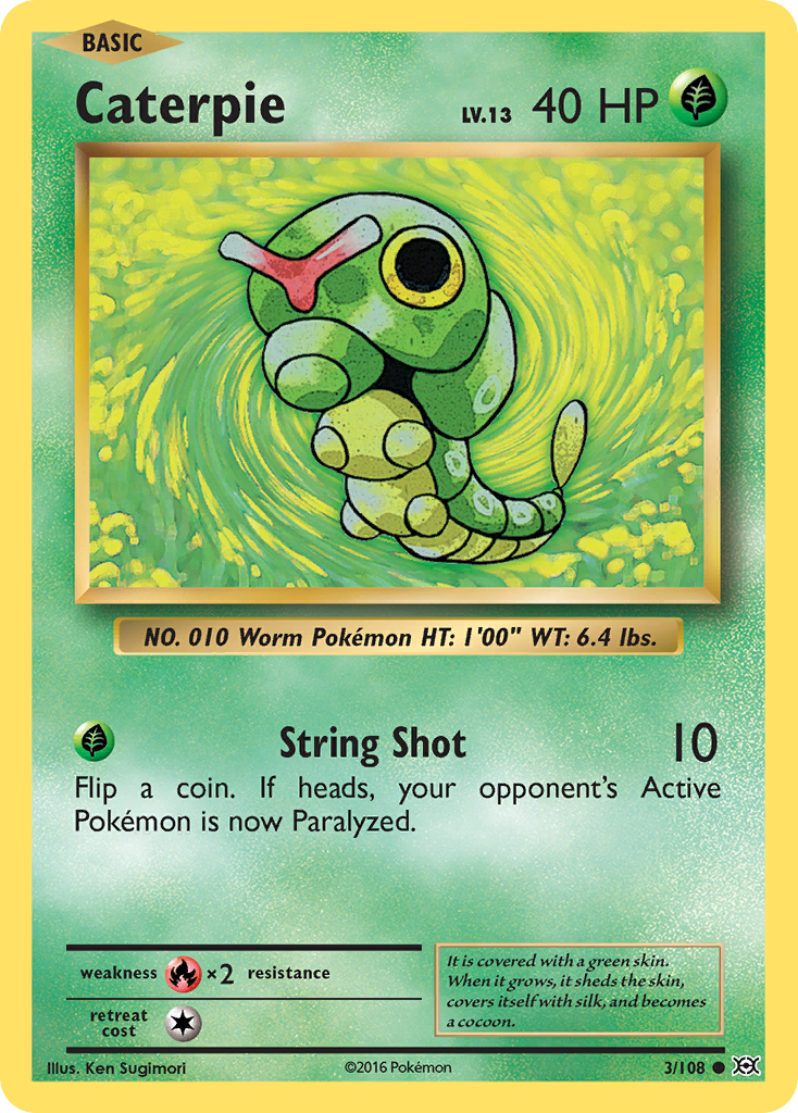 Caterpie - Evolutions (Common) [EVO-3]