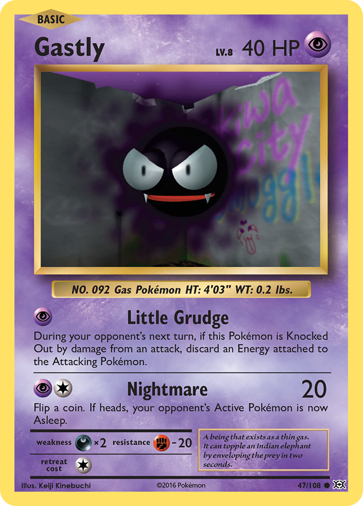 Gastly - Evolutions (Common) [EVO-47]