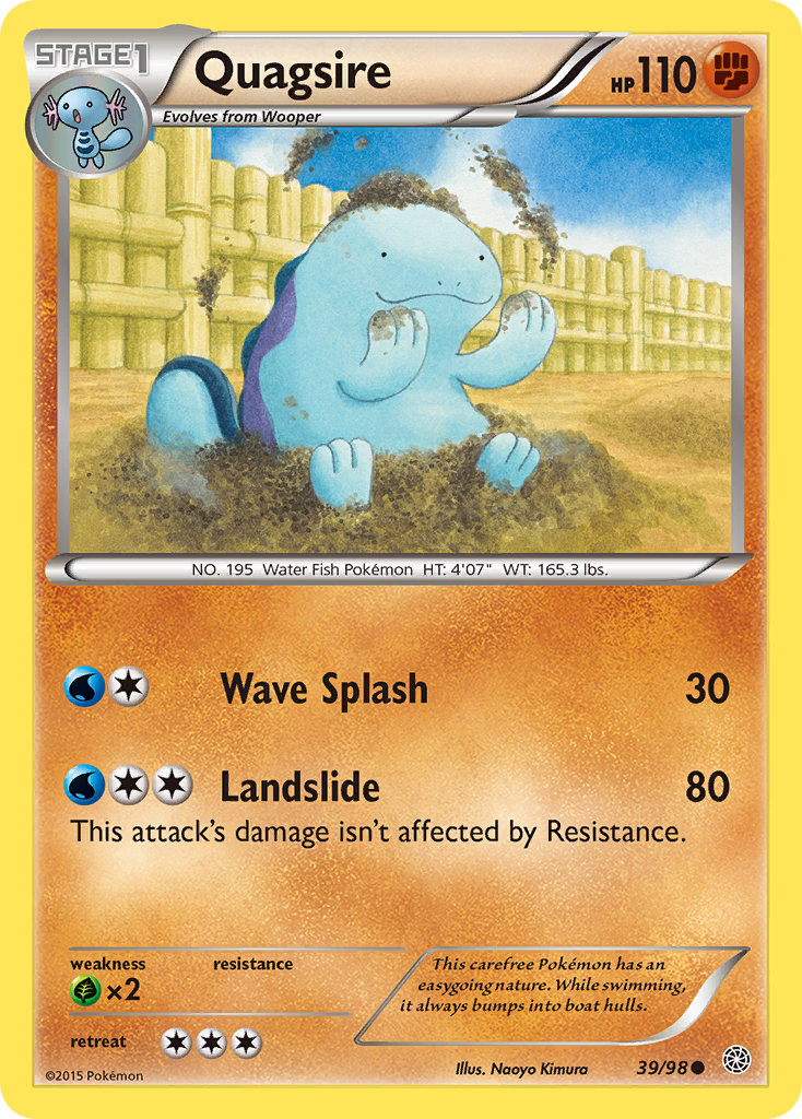 Quagsire - Ancient Origins (Common) [AOR-39]